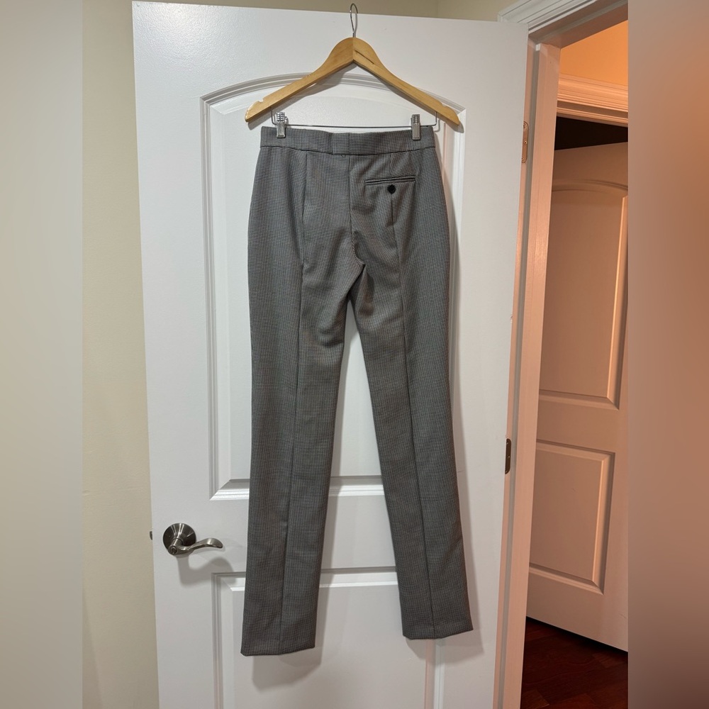 Alexander McQueen Houndstooth wool straight pants Size IT 38 - US 2 - Picture 11 of 14